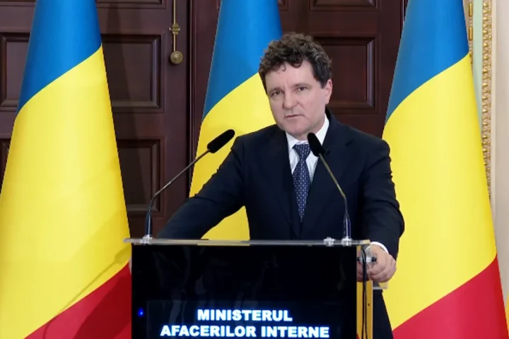 Nicusor Dan la Gala Aniversară „163 de ani de la înființarea Ministerului Afacerilor Interne”