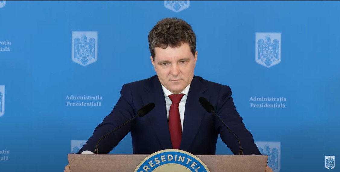 Nicușor Dan susține declarații la Palatul Cotroceni despre pensionarea anticipată a magistraților