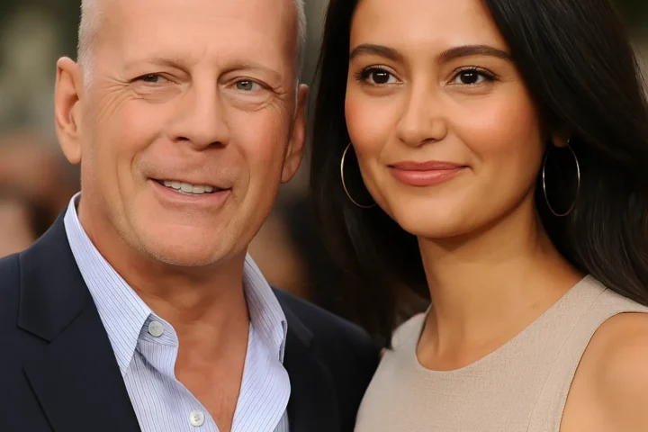 Bruce Willis sănătate si Emma Heming Willis la un eveniment public
