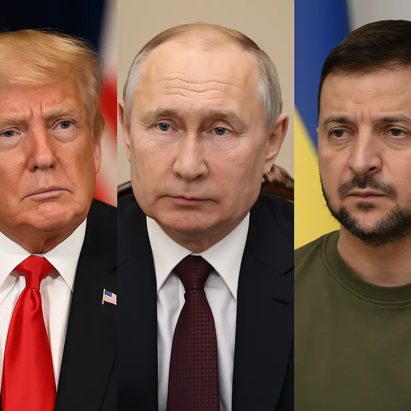 Rusia atacă Ucraina cu drone. Donald Trump, Vladimir Putin și Volodimir Zelenski, lideri politici globali în contextul războiului din Ucraina.