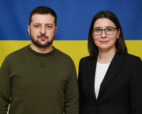 Yulia Svyrydenko premier Ucraina. Zelenski și Yulia Svyrydenko, într-o imagine oficială, în contextul propunerii pentru funcția de premier al Ucrainei