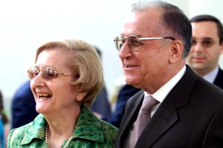 mesaj Nina Iliescu după moartea soțului ei, Ion Iliescu, fotografie de arhivă